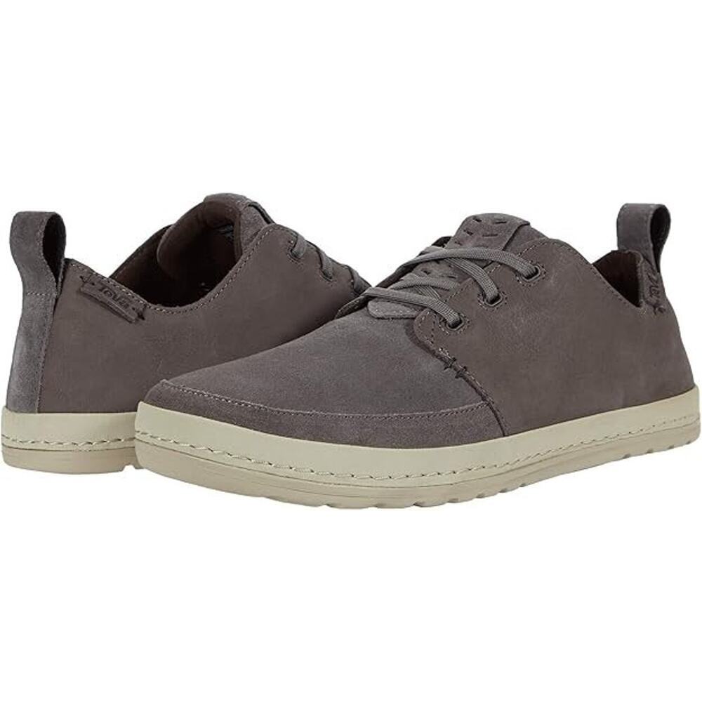NEW Teva  Canyon Life Leather Loafer Tie Up Shoes Dark Grey Men's 11